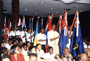 Commonwealth Day celebrations at the Commonwealth Youth Programme (CYP) Caribbean Regional Centre in Guyana, 2003. 